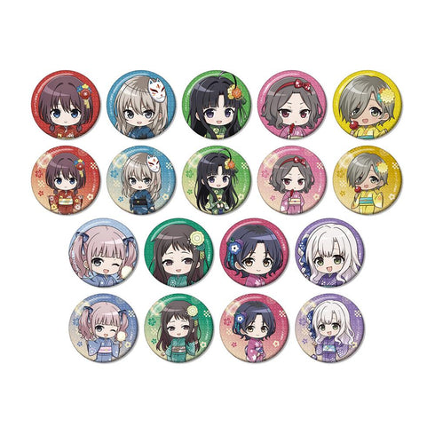 『ガールズバンドクライ』トレーディング ちびキャラ 浴衣ver. グリッター缶バッジ(単位/BOX)